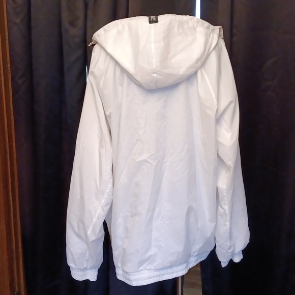 SOLD - Nike DNA Men's Basketball Jacket White HALF ZIP Windbreaker Hoodie - Picture 10 of 10